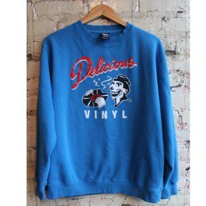 Stussy x Delicious Vinyl Long Sleeve Crewneck